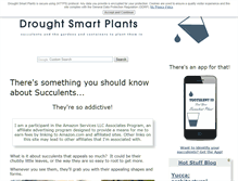 Tablet Screenshot of drought-smart-plants.com